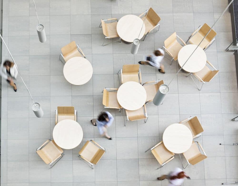 Flexible working structure in office Flexible working structure in office